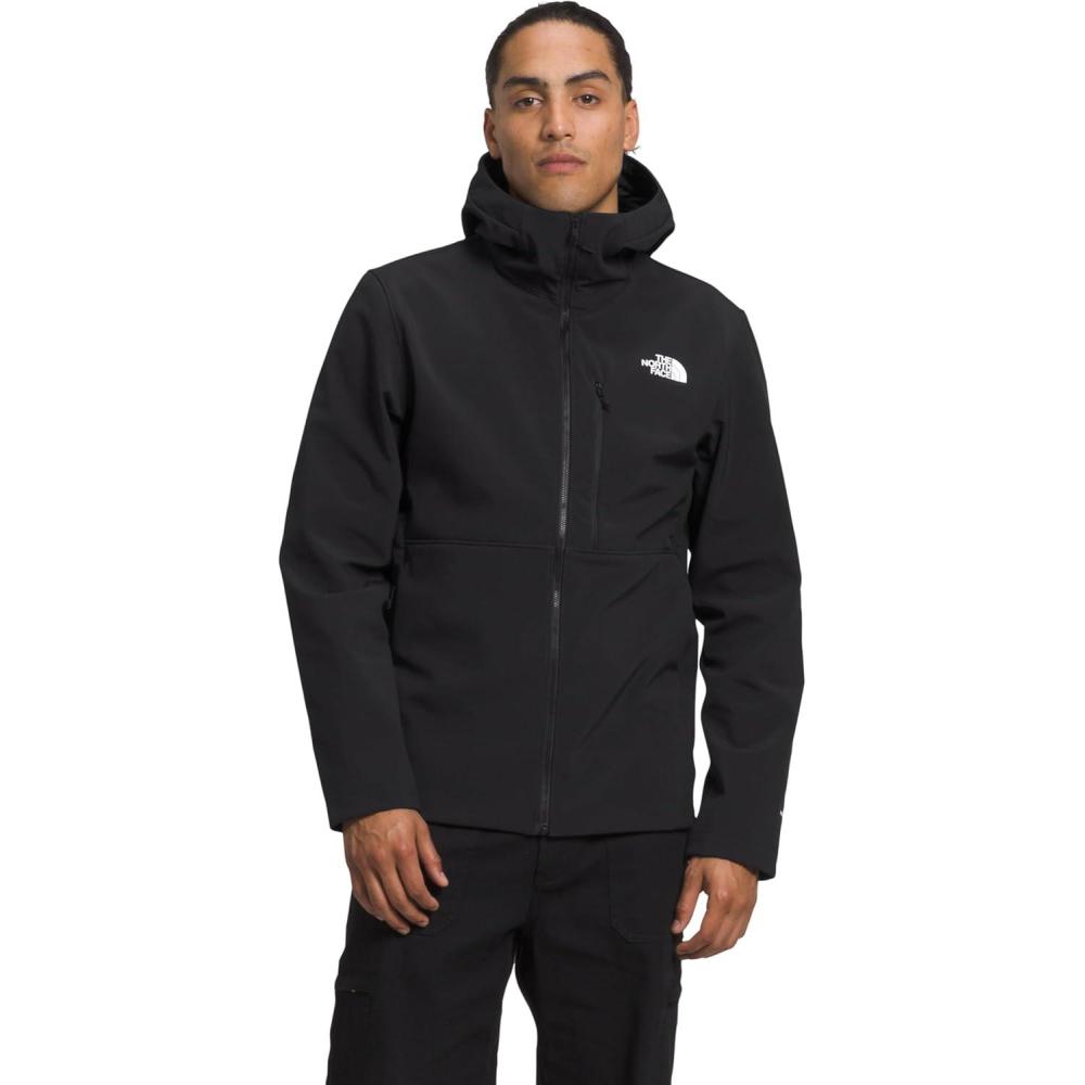 imageTHE NORTH FACE Mens Apex Bionic 3 DWR Softshell Hooded Jacket PFAS FreeTnf Blacknpf