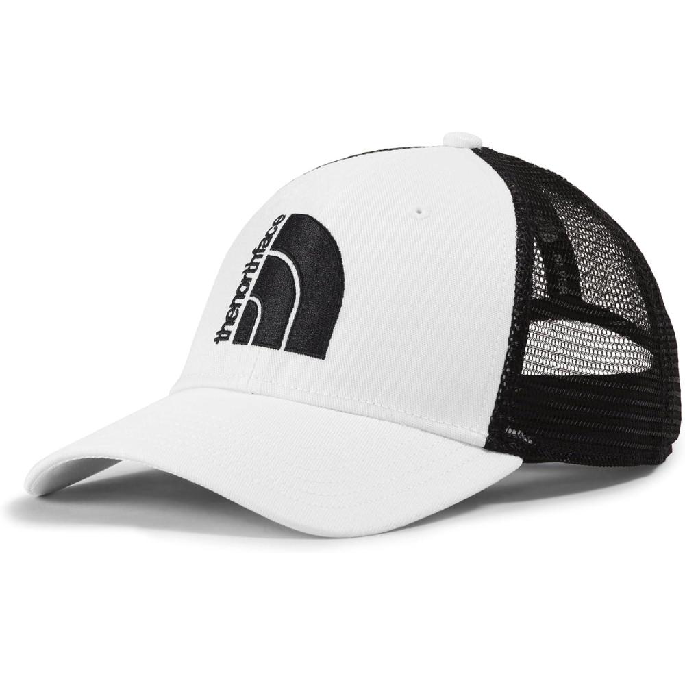 imageTHE NORTH FACE Mudder Trucker HatTnf WhiteTnf BlackJumbo Hd Logo