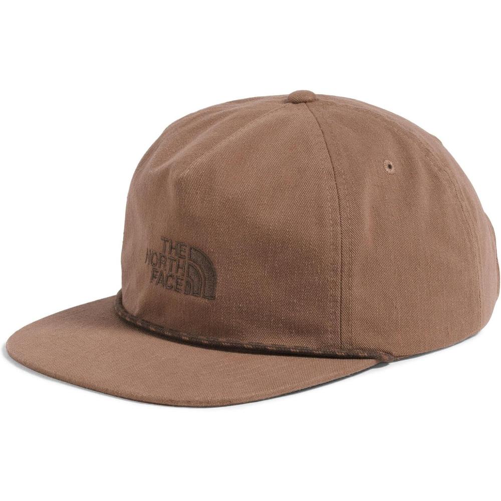 imageTHE NORTH FACE Norm 5Panel Hat Classic Fit Ball Cap for Men ampamp Women with Cotton CordLatteSmokey Brown