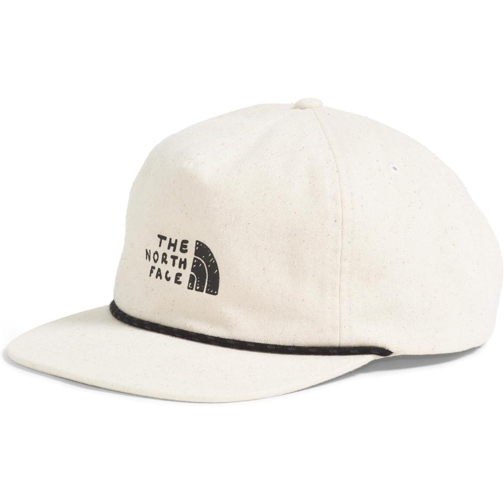 imageTHE NORTH FACE Norm 5Panel Hat Classic Fit Ball Cap for Men ampamp Women with Cotton CordWhite DuneTnf Sharpie Graphic