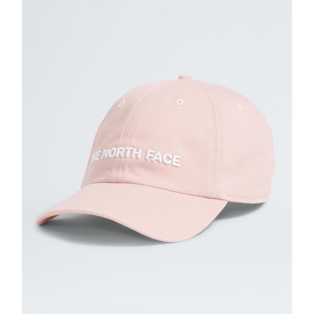 imageTHE NORTH FACE Roomy Norm Hat Classic Fit Ball Cap for Men ampamp Women Embroidered Logo Adjustable Strap ampamp Silver BucklePink MossTnf White