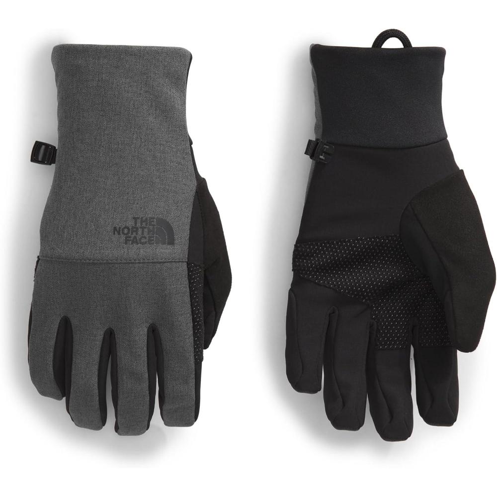 imageTHE NORTH FACE Womens Apex Etip Glove Touchscreen Compatible Water Repellent Finish Fleece ampamp Tricot LiningTnf Dark Grey Heather