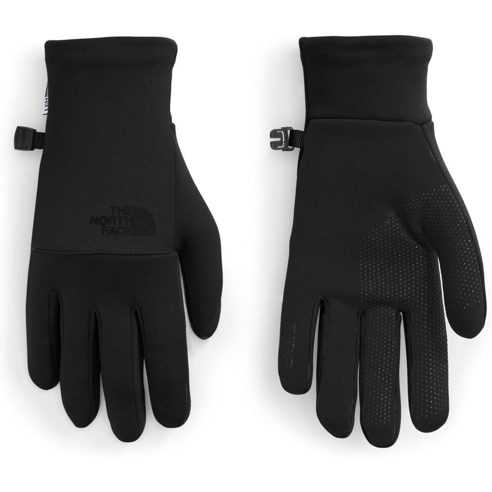 imageTHE NORTH FACE Womens Etip Recycled Glove Touchscreen Compatible Winter Running Gloves With Silicone GrippersTnf Black