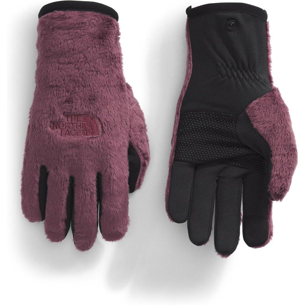 imageTHE NORTH FACE Womens Osito Etip Glove  Touchscreen Compatible Hand Warming Soft Fleece Silicone GrippersMidnight Mauve