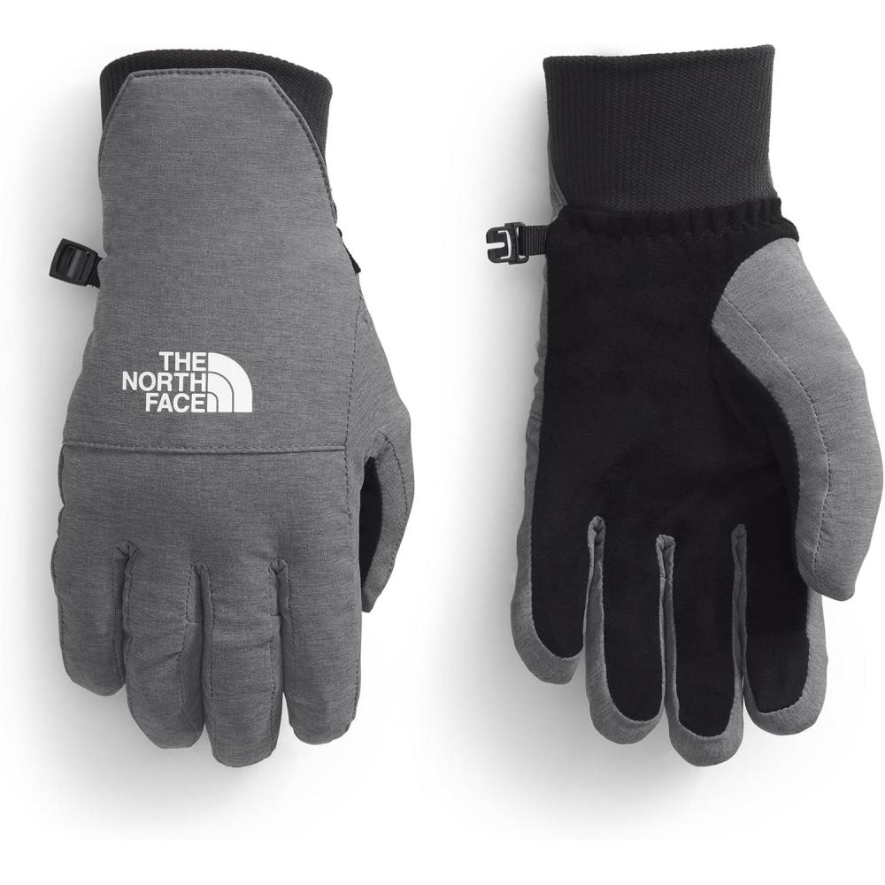 imageTHE NORTH FACE Womens Shelbe Raschel Etip Glove Insulated ampamp Water Repellent Touchscreen Compatible Soft Fleece LiningSmoked Pearl Heather