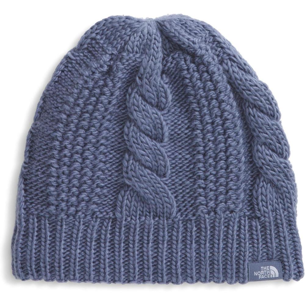 imageThe North FACE Womens Oh Mega Lined Beanie Deep Fit Cuffed Winter Hat with Soft Cable Knit Texture ampamp Fleece LiningTwilight Galaxy