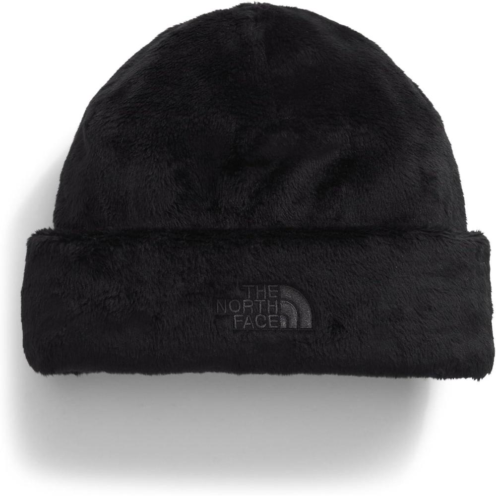 imageThe North FACE Womens Osito Beanie  Classic Fit Cuffed Winter Hat with Cozy Recycled Fleece Embroidered LogoTnf Black