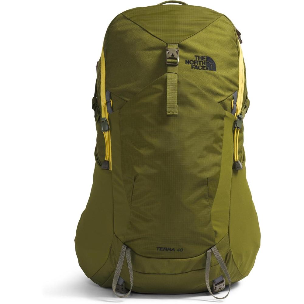 imageThe North Face Terra 40 Backpack Unisex Hiking Pack Padded Hipbelt Top Panel Opening Pole ampamp Ice Axe Attachments Hydration Sleeve TNF BlackAsphalt GreyNPF LargeXLargeForest OliveNew Taupe Greennpf