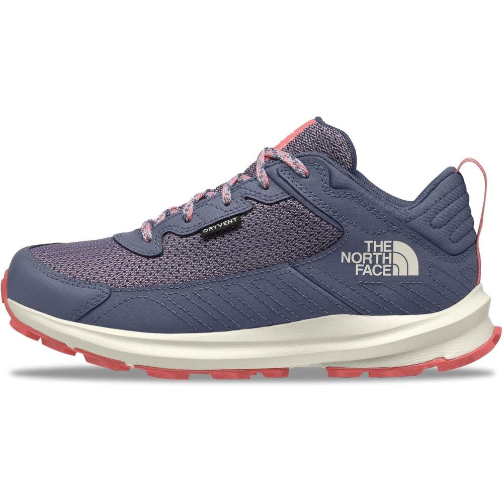 imageThe North Face UnisexChild Teen Fastpack Hiker Waterproof Hiking ShoeLilac PeakTwilight Galaxy