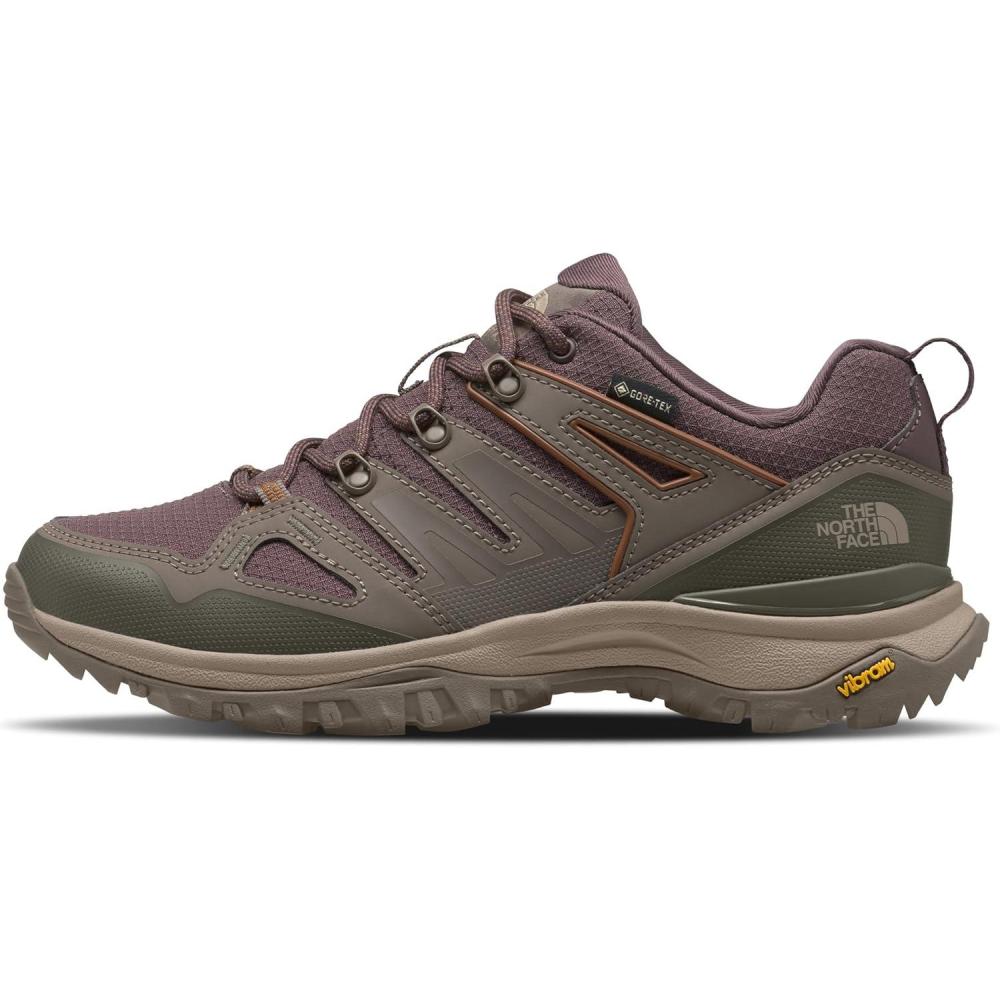 imageThe North Face Womens Hedgehog Goretex Hiking ShoeTawny QuartzNew Taupe Green