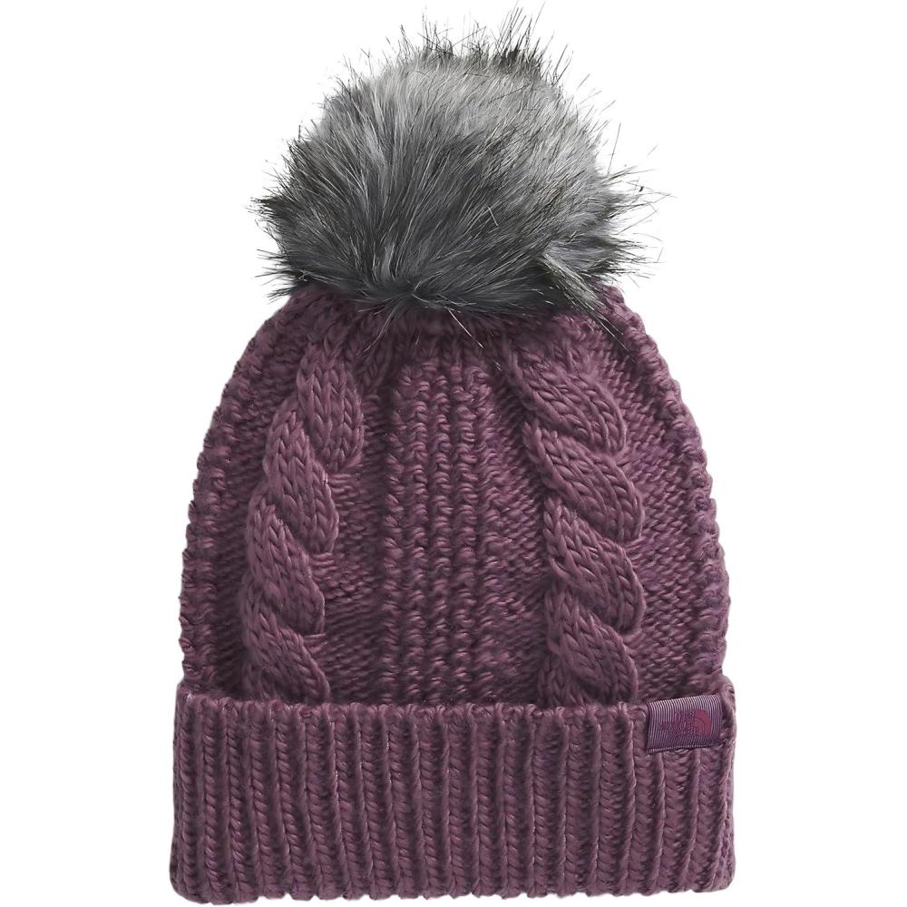 imageThe North Face Womens Oh Mega Fur Pom Lined BeanieMidnight Mauve