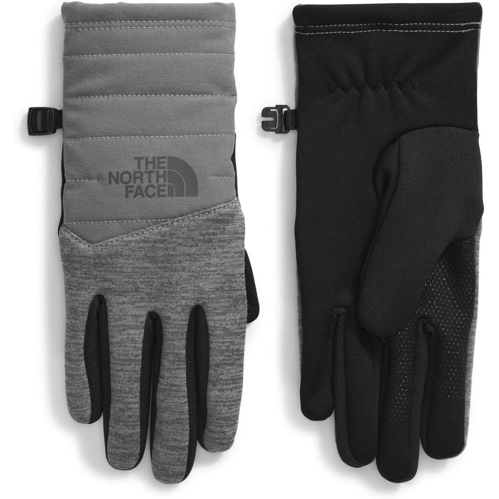 imageThe North Face womens Etip Indi Glove Touchscreen Compatible Water Repellent Moisture Wicking Soft Tricot LiningTnf Medium Grey Heather