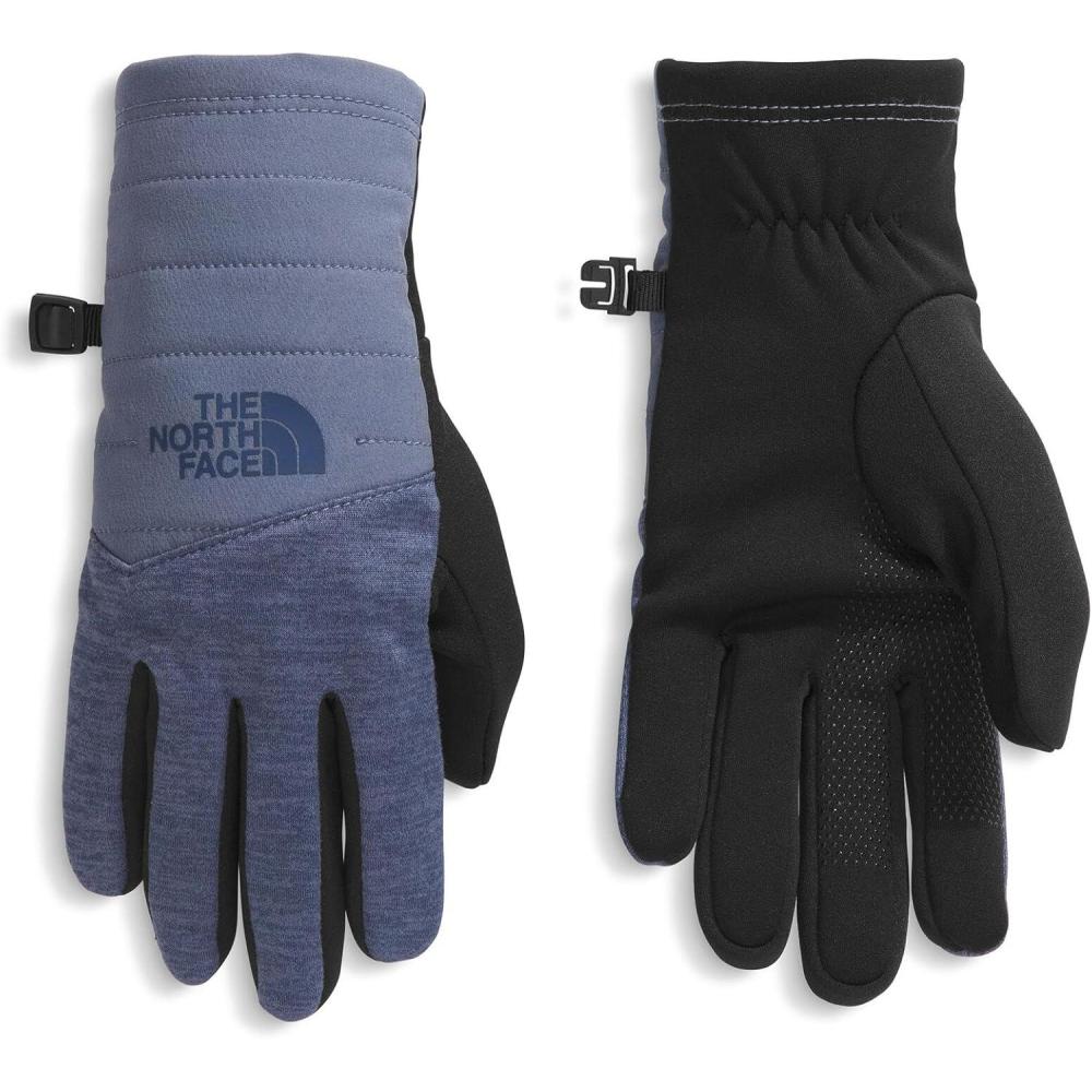 imageThe North Face womens Etip Indi Glove Touchscreen Compatible Water Repellent Moisture Wicking Soft Tricot LiningTwilight Galaxy Dark Heather