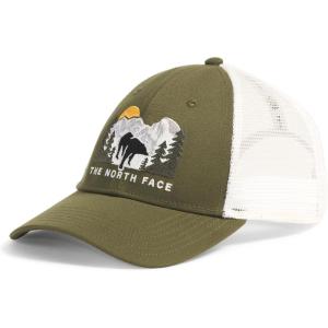 THE NORTH FACE Embroidered Mudder Trucker(Forest Olive/Tnf White/Bear Graphic)
