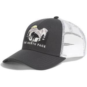 THE NORTH FACE Embroidered Mudder Trucker(Tnf White/Asphalt Grey/Bear Graphic)