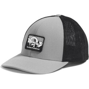 THE NORTH FACE Fitted Truckee Trucker | Baseball Style Cap for Men & Women, Casual Hat for Golf, Cycling & Everyday Wear(Tnf Medium Grey Heather/Mountainscape Patch)
