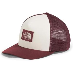 THE NORTH FACE Keep It Patched Trucker | Deep Fit Snapback Hat for Men & Women With Breathable Mesh Panels(Sumac/White Dune)