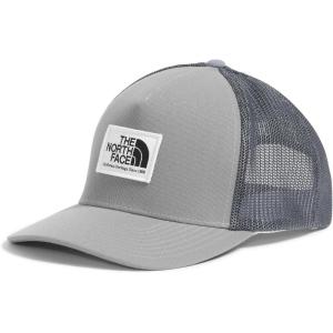 THE NORTH FACE Keep It Patched Trucker | Deep Fit Snapback Hat for Men & Women With Breathable Mesh Panels(Tnf Light Grey Heather/Tnf White)