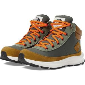 THE NORTH FACE Kids’ Back-to-Berkeley IV Hiking Boot | Non-marking Rubber Outsole, Padded Ankle Guard(Thyme/Utility Brown)