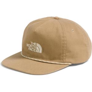 THE NORTH FACE Norm 5-Panel Hat | Classic Fit Ball Cap for Men & Women with Cotton Cord(Khaki Stone/Gravel)