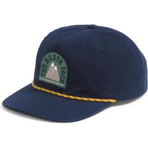 THE NORTH FACE Norm 5-Panel Hat | Classic Fit Ball Cap for Men & Women with Cotton Cord(Summit Navy/Turmeric/Public Lands Patch)