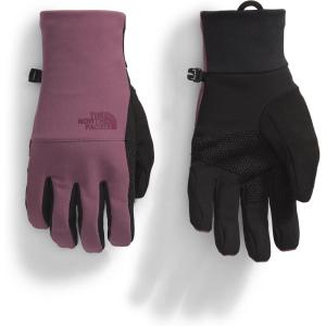 THE NORTH FACE Women’s Apex Etip Glove | Touchscreen Compatible, Water Repellent Finish, Fleece & Tricot Lining(Midnight Mauve)
