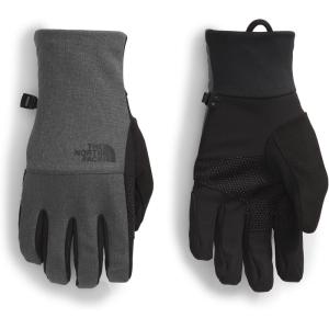 THE NORTH FACE Women’s Apex Etip Glove | Touchscreen Compatible, Water Repellent Finish, Fleece & Tricot Lining(Tnf Dark Grey Heather)