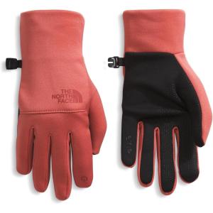 THE NORTH FACE Women’s Etip Recycled Glove | Touchscreen Compatible Winter Running Gloves With Silicone Grippers(Mars Dust)