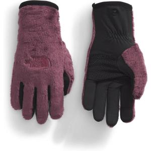 THE NORTH FACE Women’s Osito Etip Glove | Touchscreen Compatible, Hand Warming Soft Fleece, Silicone Grippers(Midnight Mauve)