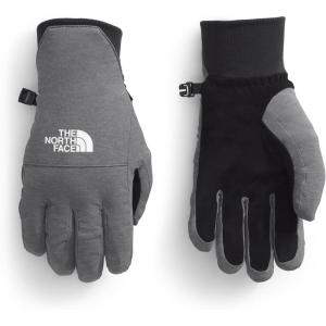 THE NORTH FACE Women’s Shelbe Raschel Etip Glove | Insulated & Water Repellent, Touchscreen Compatible, Soft Fleece Lining(Smoked Pearl Heather)