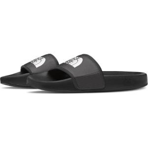 THE NORTH FACE womens Base Camp Slide Iii Sandal | Highly Cushioned, Durable Tpu Strap & Rubber Outsole(Tnf Black/Tnf White)