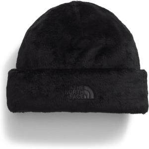The North FACE Womens Osito Beanie | Classic Fit, Cuffed Winter Hat with Cozy Recycled Fleece, Embroidered Logo(Tnf Black)