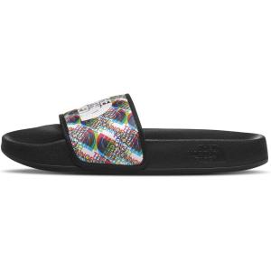 The North Face Base Camp Slide III (Toddler/Little Kid/Big Kid)(Tnf Black/Tnf White Half Dome Glitch Print)