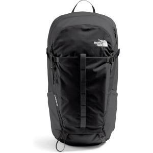The North Face Basin 36 Liter Technical Daypack with Rain Cover | Unisex Backpack, Padded Hipbelt, Chest Strap, Hiking Pole Attachment, Duck Green/Shady Blue, One Size(Tnf Black/Tnf Black-npf)