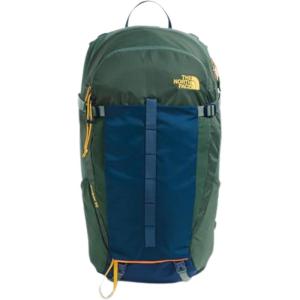 The North Face Basin 36 Liter Technical Daypack with Rain Cover | Unisex Backpack, Padded Hipbelt, Chest Strap, Hiking Pole Attachment, Duck Green/Shady Blue, One Size(Duck Green/Shady Blue)