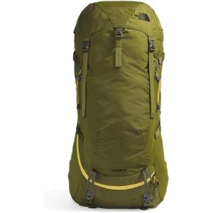 The North Face Terra 55 Backpack | Unisex Hiking Pack, Cinch-Top Opening with Zipper Access, Padded Hipbelt, Pole & Ice Axe Attachments, Forest Olive/New Taupe Green-NPF, Large/X-Large(Forest Olive/New Taupe Green-npf)