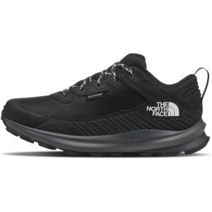 The North Face Unisex-Child Teen Fastpack Hiker Waterproof Hiking Shoe(Tnf Black/Tnf Black)