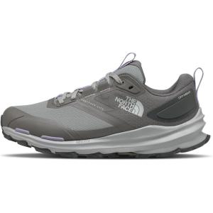 The North Face Womens Vectiv Fastpack Lite Waterproof Hiking Shoe | Rubber Outsole & Molded TPU Toe Cap(Concrete/Smoked Pearl)