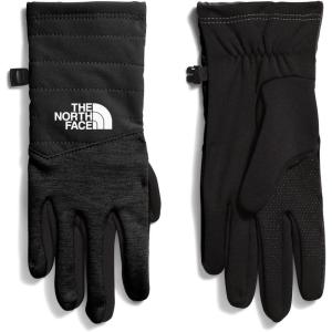 The North Face womens Etip Indi Glove | Touchscreen Compatible, Water Repellent, Moisture Wicking, Soft Tricot Lining(Tnf Black Heather)