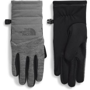 The North Face womens Etip Indi Glove | Touchscreen Compatible, Water Repellent, Moisture Wicking, Soft Tricot Lining(Tnf Medium Grey Heather)