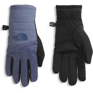 The North Face womens Etip Indi Glove | Touchscreen Compatible, Water Repellent, Moisture Wicking, Soft Tricot Lining(Twilight Galaxy Dark Heather)