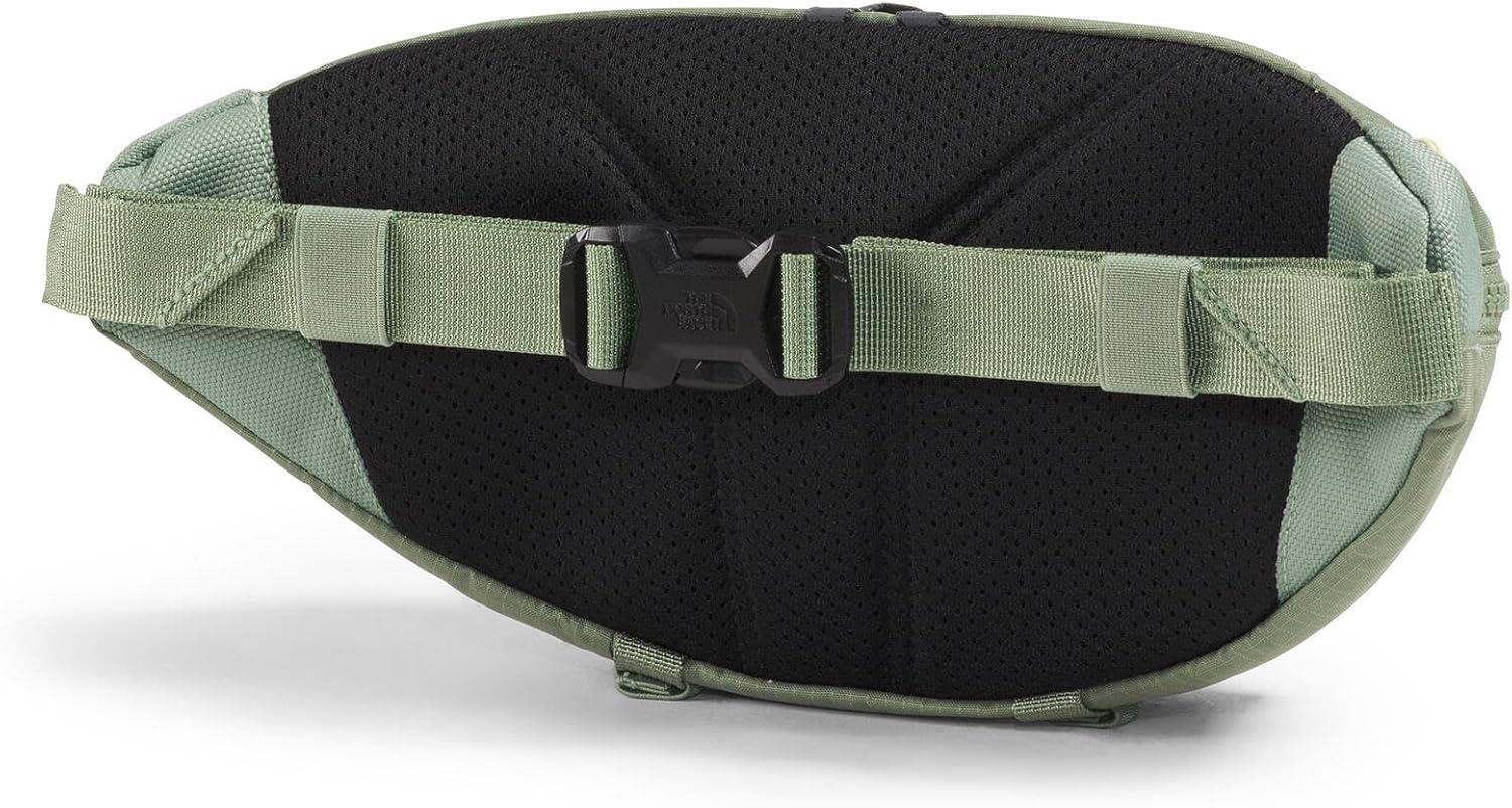 imageTHE NORTH FACE Terra Lumbar Hiking Hip Pack 3 Liter Storage Belt Bag Water Repellent Adjustable Strap Zip PocketsBark MistSlate Moss