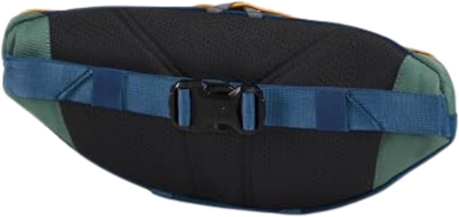 imageTHE NORTH FACE Terra Lumbar Hiking Hip Pack 3 Liter Storage Belt Bag Water Repellent Adjustable Strap Zip PocketsShady BlueDuck Green