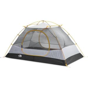 The North Face Tents Stormbreak 2 Two-Person Camping Tent | High Low Ventilation Openings for Optimal Airflow, Water Repellent Finish(Golden Oak/Pavement)