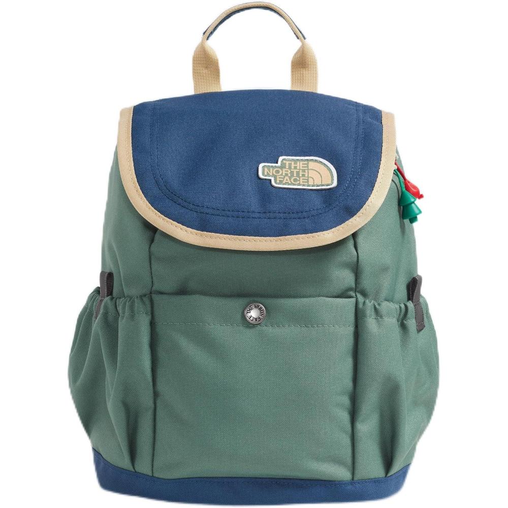 imageThe North Face Kids Mini Explorer Backpack  Small Travel Bag with Padding WaterRepellent Finish Reflective Details for Preschoolers Teddy Brown One SizeDuck GreenShady Blue