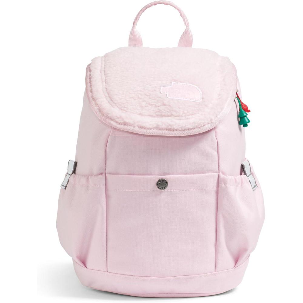 imageThe North Face Kids Mini Explorer Backpack  Small Travel Bag with Padding WaterRepellent Finish Reflective Details for Preschoolers Teddy Brown One SizePale BlossomTnf White