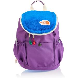 The North Face Kids’ Mini Explorer Backpack | Small Travel Bag with Padding, Water-Repellent Finish, Reflective Details for Preschoolers, Teddy Brown, One Size(Grape/Hero Blue)