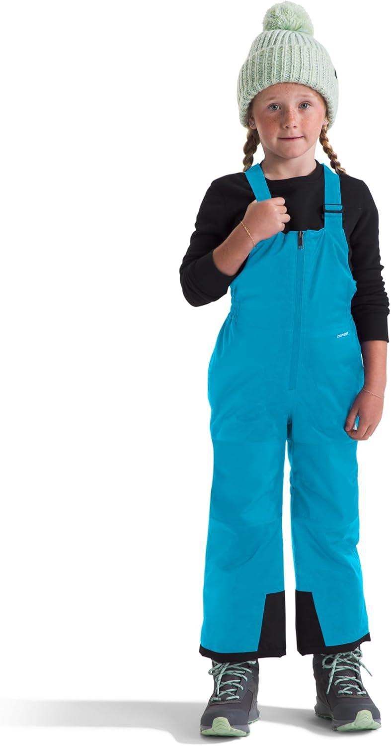 imageTHE NORTH FACE Baby Freedom Insulated Bib Waterproof Overalls for Boys amp Girls Suspenders Reinforced Kick PatchesMeridian Blue