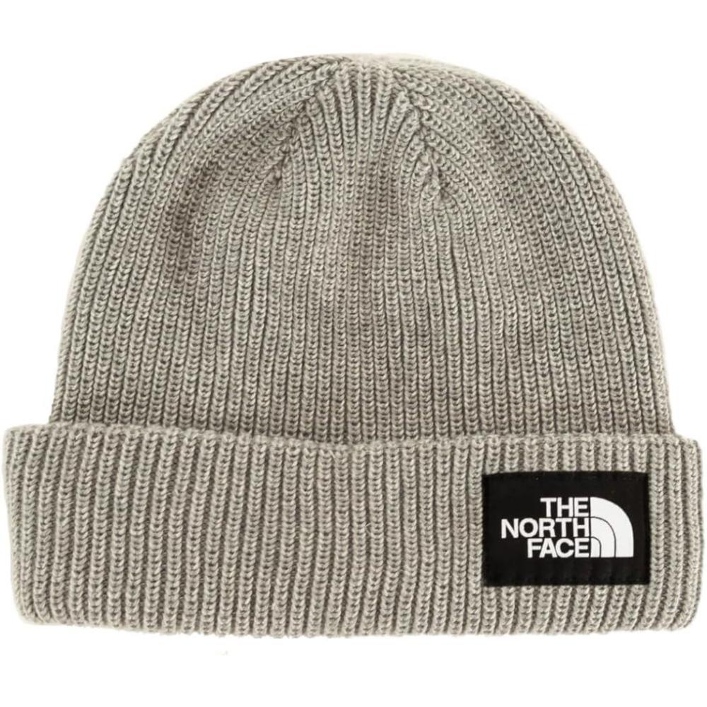 imageThe North Face UnisexAdult Salty Dog Lined Beanie Cuffed Winter Hat for Men amp WomenTnf Light Grey Heather
