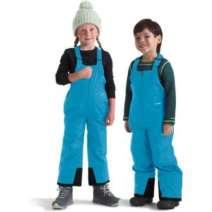 THE NORTH FACE Baby Freedom Insulated Bib | Waterproof Overalls for Boys & Girls, Suspenders, Reinforced Kick Patches(Meridian Blue)